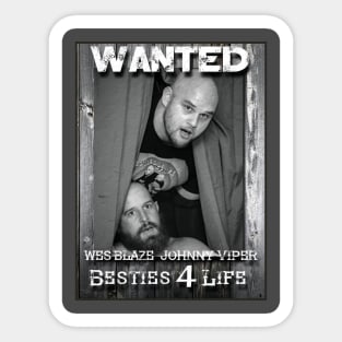 B4L Wanted Poster Sticker